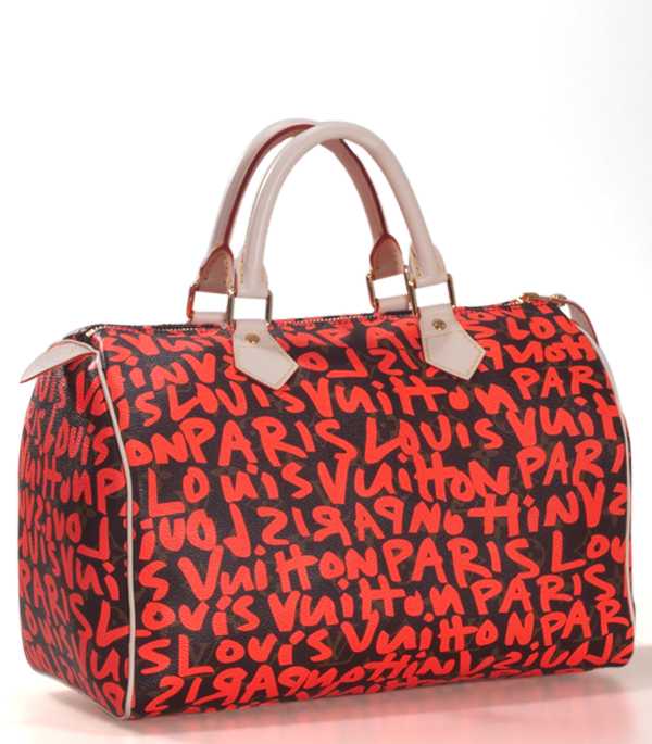 7A Replica Louis Vuitton Monagram Canvas Graffiti Speedy 35 M93705